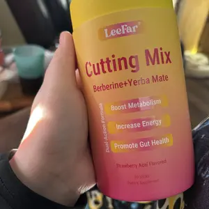 LeeFar Cutting Drink Mix –| Strawberry Açaí Flavor – 30 Servings