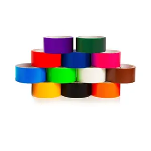 12 Assorted Colored Duct Tapes 10 Yards x 2 Inch Rolls,12 Multi Purposes Bright Colors Tapes  Do It Yourself Art Kit  School