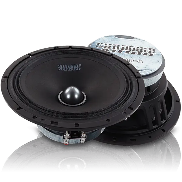 Sundown Audio LCMR84 LCMR-8 100 Watt Pro Audio Midrange Speaker 4 Ohm Woofer Car Subwoofer