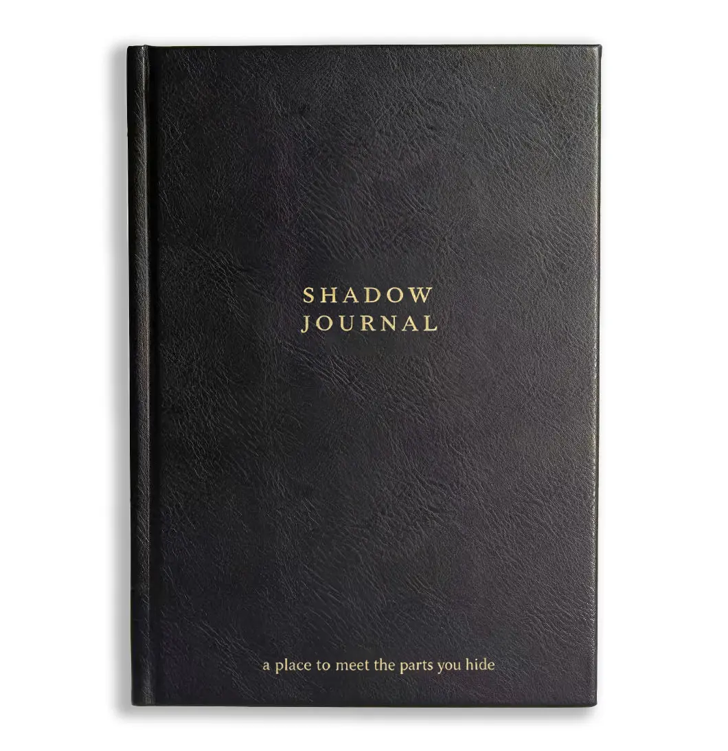 Shadow Work Guided Journal - Undated Office Notebook with 365 Daily Prompts, Open Space, Monthly Reflection Pages, No Pressure to Keep Up for Emotional Healing, Personal Growth, Self-Awareness