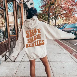 Shitshow Besties Shirt, Women's Funny Sweatshirt, Matching Best Friend Hoodies, VSCO Hoodie, BFF Gifts For Girls, Best Friend Gift Casual Soft