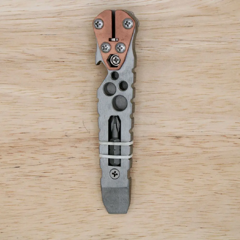 TD Tools OG Mini Magnetic Drive Pry (MDP) - Copper Bead Blasted