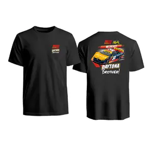 Daytona Brother Racing T-Shirt – Cleetus McFarland Style Stock Car Graphic for Race Fans, Men Shirts.