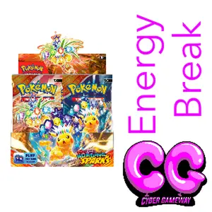 Pokemon Surging Sparks Energy Box Break
