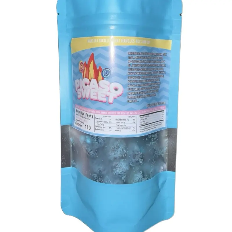 Picasso Sweets Cotton Candy Gushers 8oz Sweet Snack Chewy Bonbon