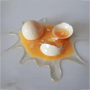 Prank Egg Breaking Phone Stand Easter Ornament Milk Tea Trick Toy Fool's Day Prank Gift for Fun Surprises