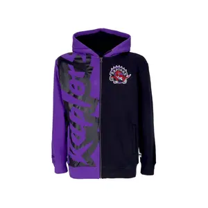 Mitchell & Ness NBA Toronto Raptors Purple/Black Full Zip Fleece 2.0