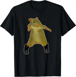 100% Cotton Rat Dance Meme 2026 Funny Trendy #Ratdance T-Shirt