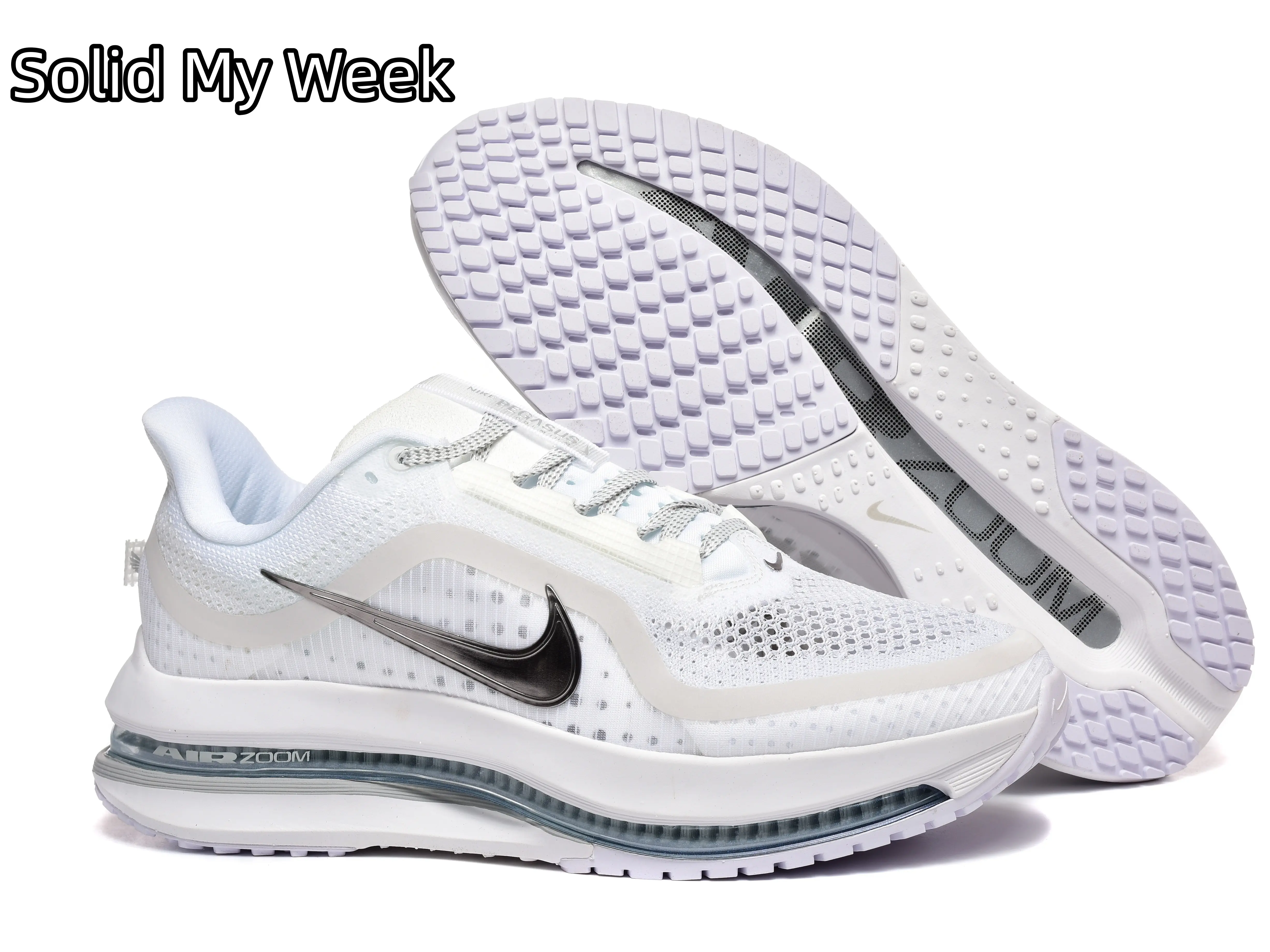 Clean White Air Buffer Sports Training Shoes | Air-Permeable Thin Fly Weave Fabric | Wear Resistant Grippy Traction Outsole | Fitness Class Urban Walking Trips | Cushion Hard Landings & Solve Stuffy Foot Troubles