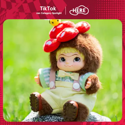 WAKUKU Flower Gentleman Vinyl plush Doll toy