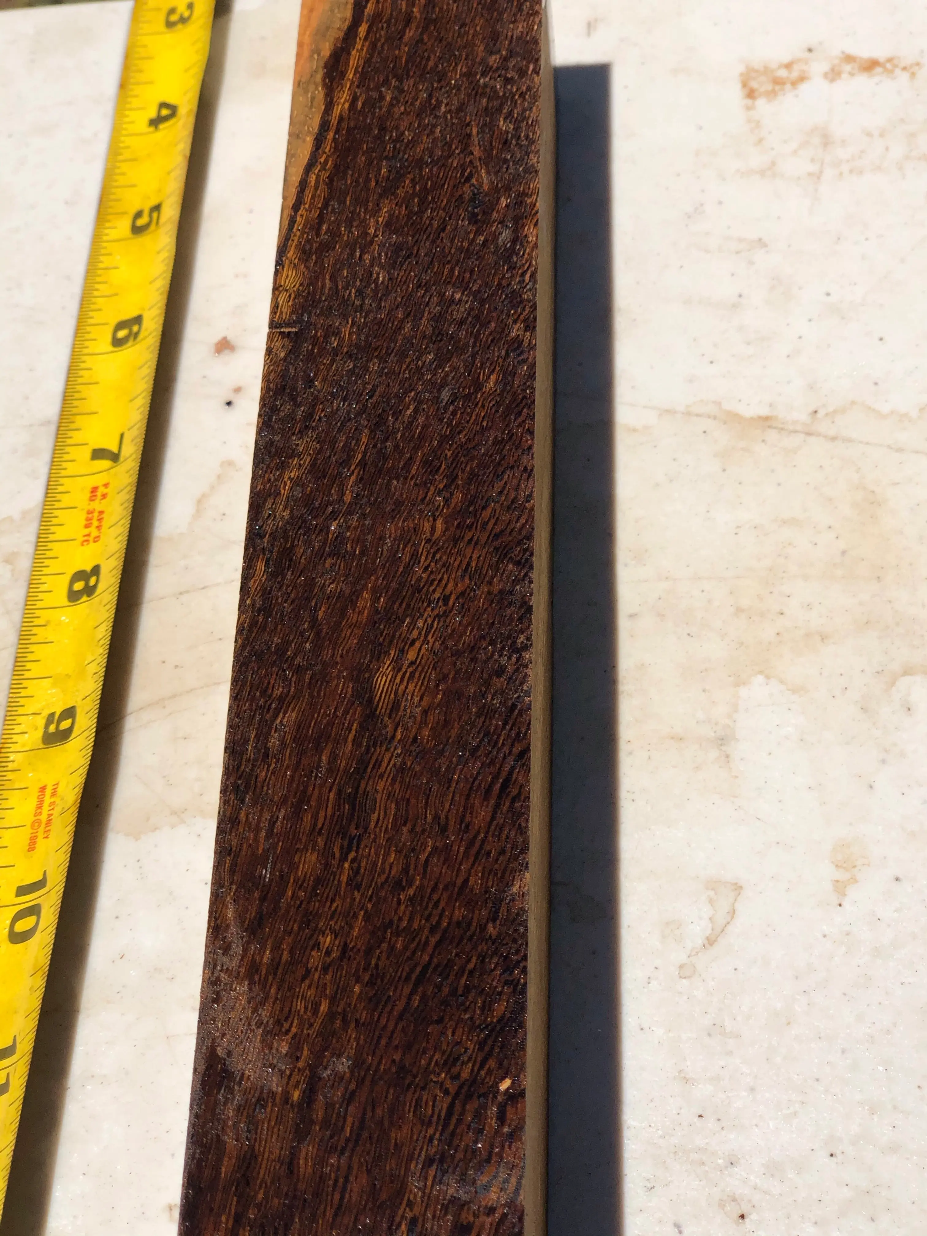 Pheasant wood spindle/pool cue turning blank 22”x1.5”x1.5”