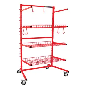 3-Shelf Parts Cart