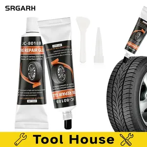 4PCS Tire Repair Glue | 50ML Strong Rubber Adhesive for Sidewall Crack Fix | Waterproof Sealant for Car, Motorcycle, Bike Tire Repair