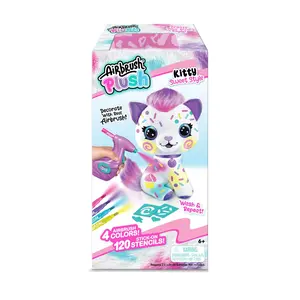 Airbrush Plush Kitty – DIY Stuffed Animal Decorating Kit