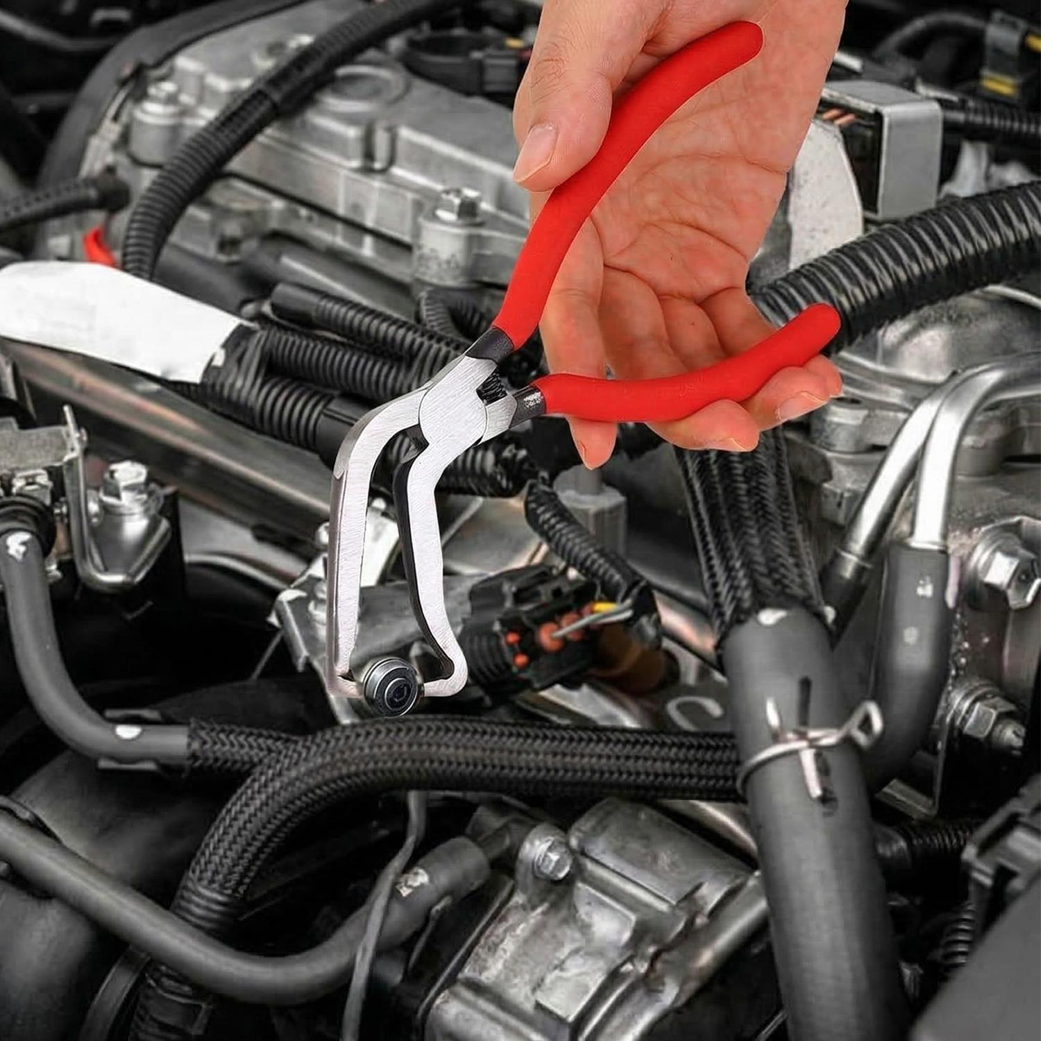 Angled Wire Cutter for Separating Removing Terminal Connectors Wire Harness Terminal Removal Tool for Automotive and Household Repairs