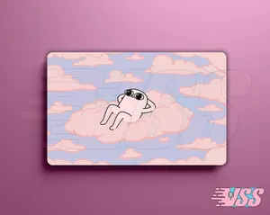 Head in the Clouds card cover Funny Debit Credit Card Cover Sticker
