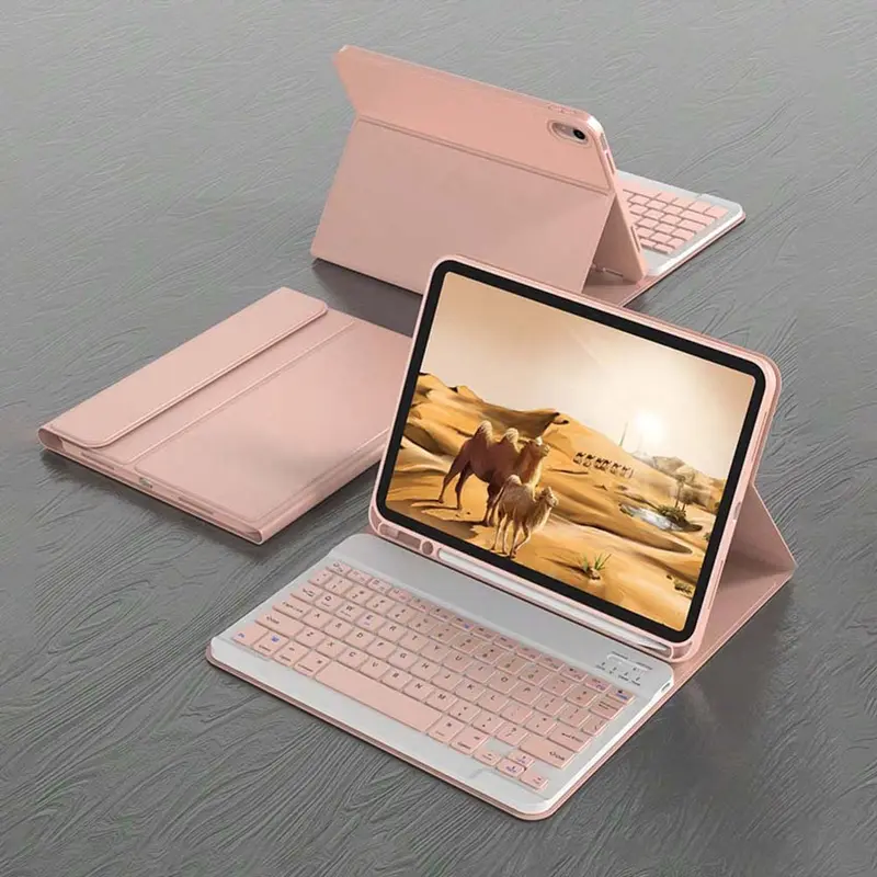 ipad air 4th generation case with keyboard and pencil holder