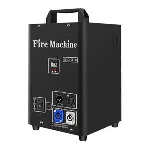 PAIDUN 100W Fire Machine Flame Thrower Projector DMX512 Jet 3-4M/9.8-13.1FT DJ Disco Music Show Event Stage Effect Safety