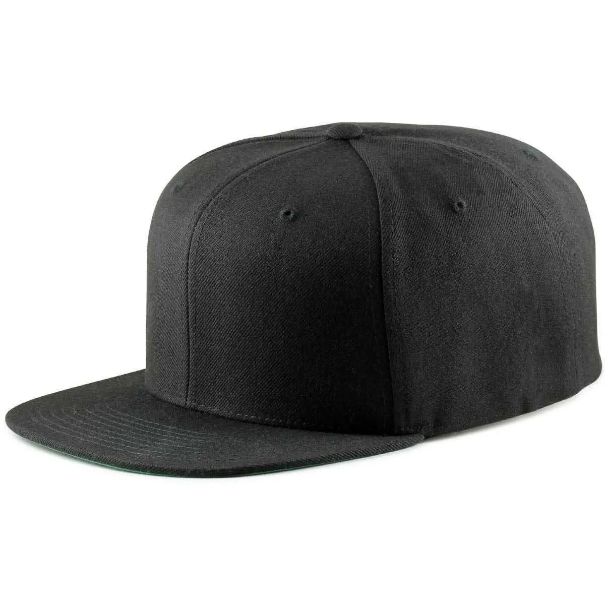 Adjustable Flat Bill Hat for Big Heads