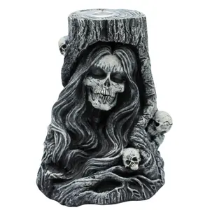 Reaper-In-Log Backflow Burner