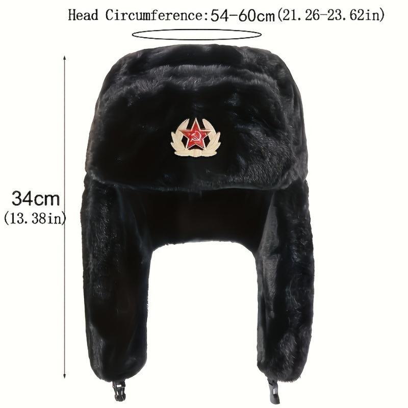 2026 Hot Trend Pick Women’s Warm Russian Ushanka – Faux Mohair Breathable Ear Protection Outdoor Winter Hat, TikTokShopBlackFriday Valentine’s Day Gift