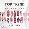 NailVesta TOP TREND COLLECTION – 100% Handcrafted 3D Press-On Nails | Reusable, Long-Lasting, Salon-Quality