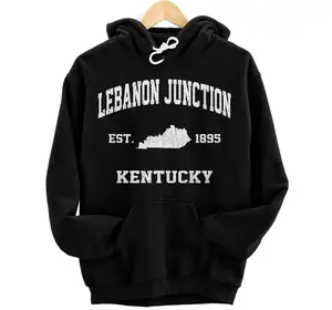 Lebanon Junction Kentucky KY vintage state Athletic style Hoodie, Sweatshirt, T-Shirt