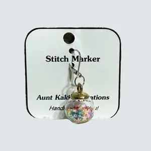 Charm Stitch Markers - Metal Lobster Clasp