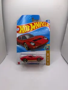 Hot Wheels 71 Lamborghini Miura SV Diecast red