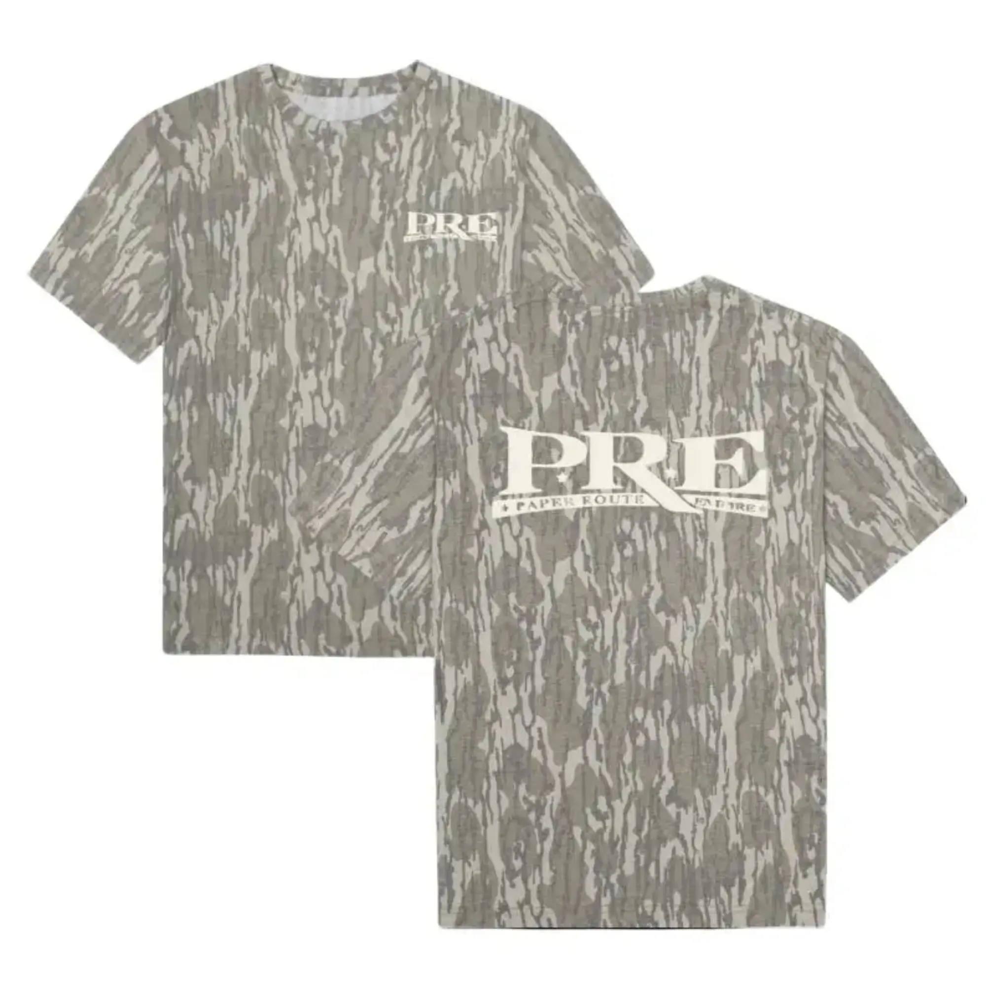Mossy Oak Pre Tee, Vintage Bottomland Camo Hunting Tee, Outdoor Short Sleeve Shirt, Hunting 3D Tee, Gift For Him, Gift For Dad