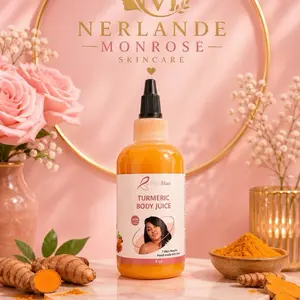 Nerlande Monrose Skincare Turmeric Body Juice - 7 Days Results Handmade with Love - 200ml
