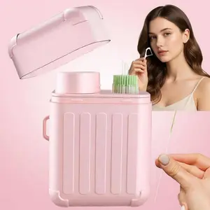 Ear Piercing Aftercare Kit - 240 Disposable Cleaning Floss & 15ml Solution | New Piercing Hole Cleaner Set for Women & Men