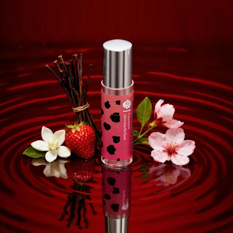 Pheromones Perfumes for Women, Long Lasting Sensual Grown-Up Floral and Fruity Fragrance, Travel Size, Rollerball with Sweet, Jasmine, Feminine Scent 0.34 oz (10 mL)