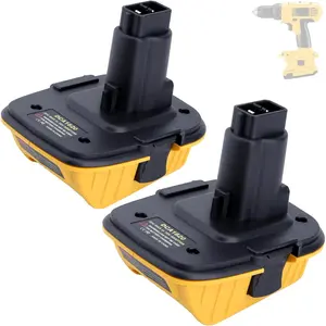 2 Pack DCA1820 Adapter Compatible with De-Walt 20V MAX  to 18V XRP , 18V to 20V  Adapter Compatible with De-Walt 18  NiCad Tools