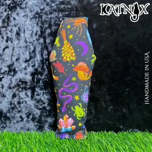 Katnyx Coffin Cat Kicker Toy with Catnip - Witching Hour