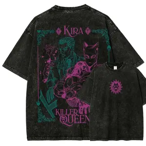 Jojo's Bizarre Adventure Unisex Fit Washed T-Shirt 1 fathersdaygift