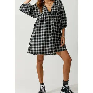 Jordan Plaid Flannel Dress