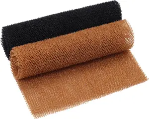 2 Pcs African Exfoliating Net, Fengek 31.5 Inch African Long Body Net Sponges Skin Back Scrubber for Daily Shower Bathing Exfoliating (Multicolor 4)