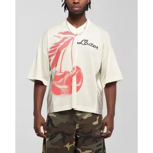 Loiter Cherry Jersey Off White/Red