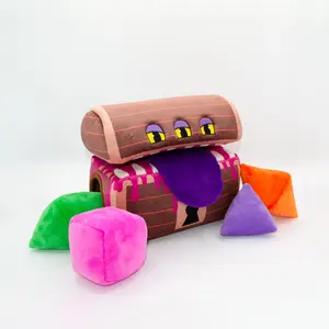 Mimic Chest Puzzle Plush Dog Toy - Medium / Large