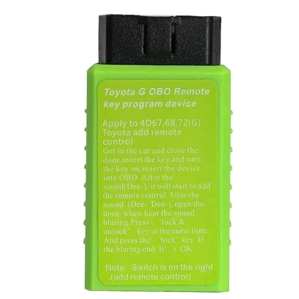 Car Key Programmer For Toyota G H Chip Vehicle OBD Remote DIY Programming Device