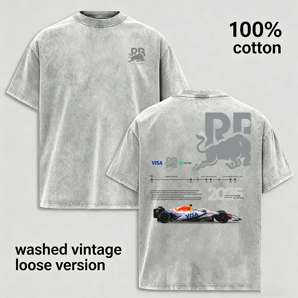 Vintage Open Wheel Racing Graphic T-Shirt for Men, Washed 100% Cotton Oversized Tee, Retro Motorsport Car Print Shirt, Speed Culture Streetwear, Loose Fit Crewneck Casual Graphic Tee, Soft Breathable Unisex Gift