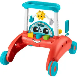 Fisher-Price 2-Sided Steady Speed Walker Baby Walker 16 Activities Songs Teaches
