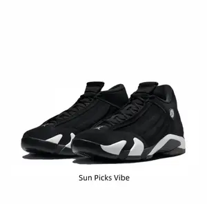 Men's Black Mid Top Athletic Shoes - Breathable Basketball Sneakers Durable Gym Training Footwear Casual Daily Wear