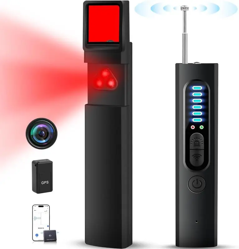 Hidden Camera Detectors, Anti-Spy Camera Finder Detector, Bug Detector, GPS Hidden Camera Detectors, Tracking Device Detectors, Camera Detector for Hotels, Home, Airbnb, Office (X13)