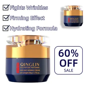 【QINGLIN】Face Cream/Peptide Anti-Wrinkle Cream Firming & Anti-Wrinkle, Reduces Wrinkles & Nasolabial Folds Fine Lines Hydrating & Moisturizing