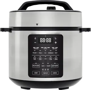 [LIVE] 9-in-1 Electric Pressure Cooker 6 Quart, Steamer, Yogurt Maker, Warmer & Sterilizer, Saute, Slow, Rice, Egg Cooker, Multi-Functional Smart Pot
