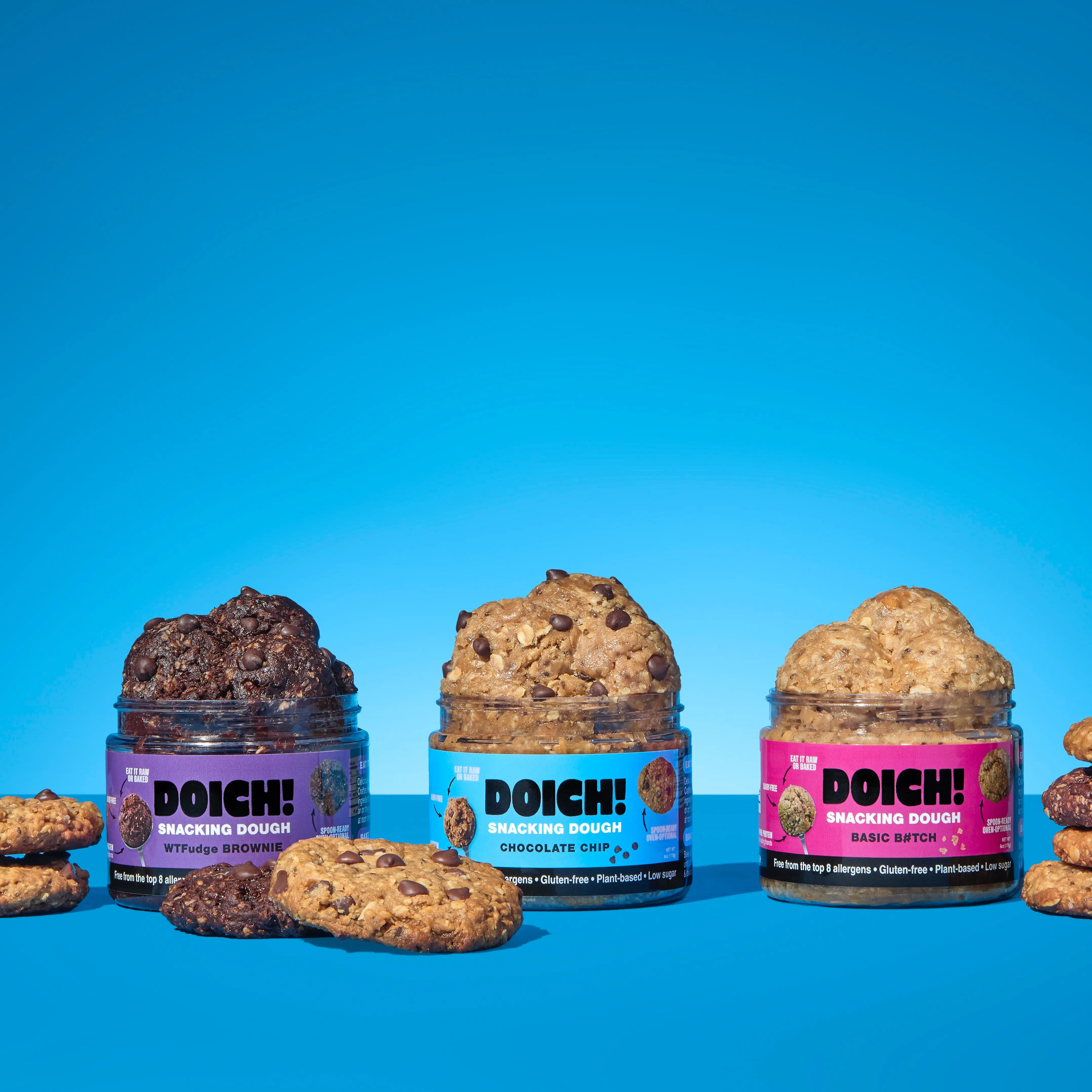 Doich Snacking Dough – Eat Raw or Baked Doich Snacking Dough – Eat Raw or Baked