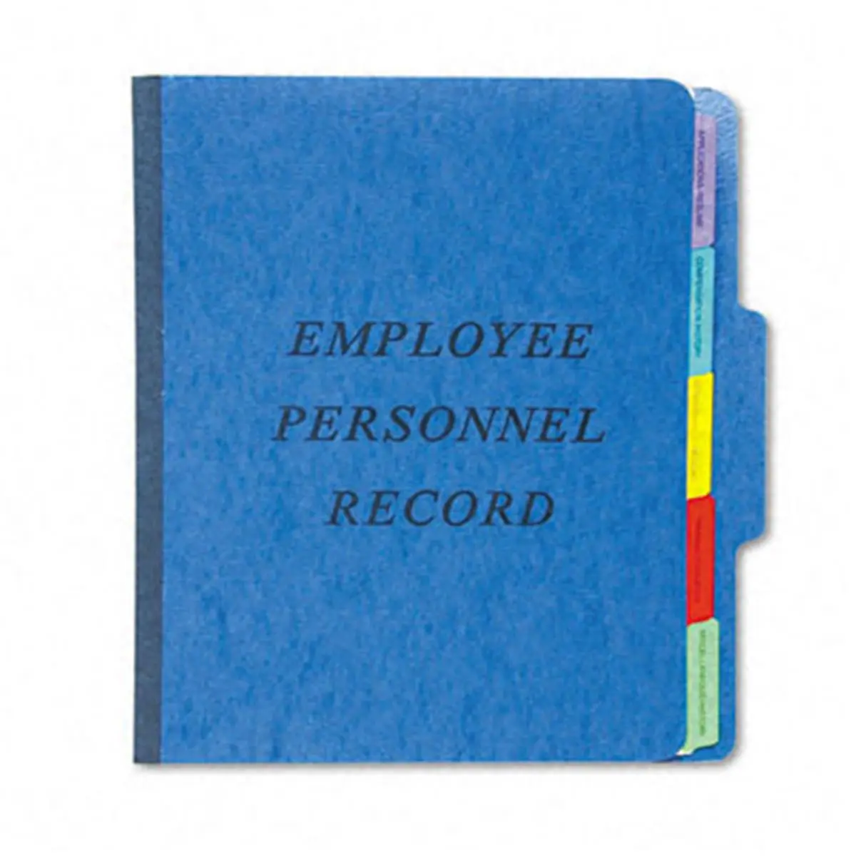 Esselte Pendaflex SER1BL Vertical Personnel Folders for Employees - 1/3 Cut Top Tab - Letter Size - Blue - Expanding - 20 pt. Pressguard Resists Moisture - Miscellaneous-History Filing Solution