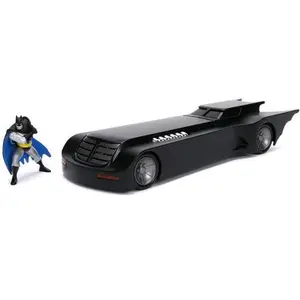 Jada Toys - DC Comics - Batman Animated Series Batmobile Die-cast Car, 1:24 Scale Vehicle, 2.75 Collectible Figurine  [Collectible Figurine/Statue/Bust] Collectible